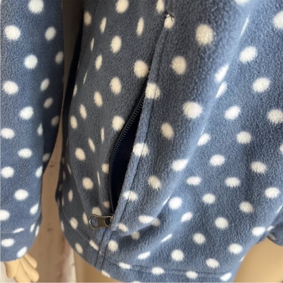 Columbia Polka Dot Fleece Pullover - Picture 9 of 11